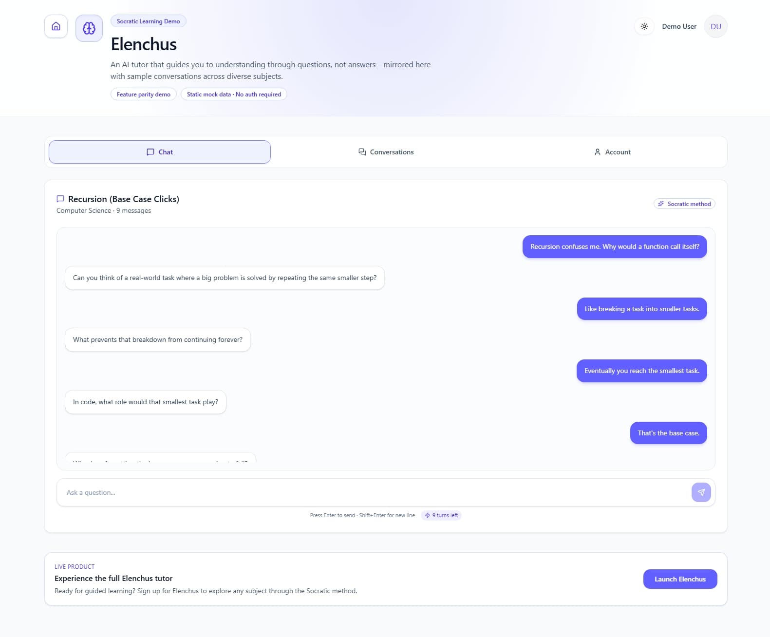 Elenchus light preview